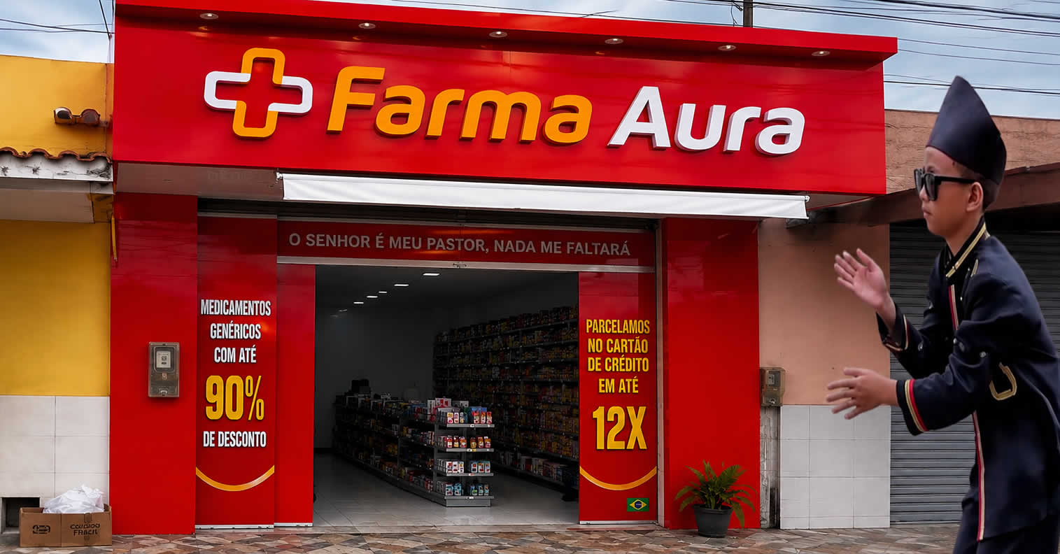 FARMÁCIA FARMA AURA 6 7 VIRALIZOU