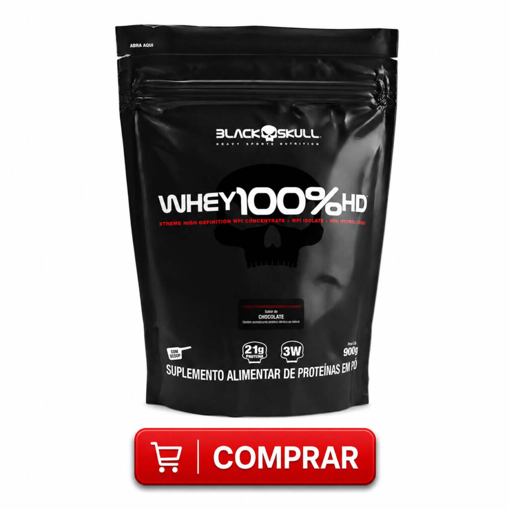 Whey 100 HD Black Skull